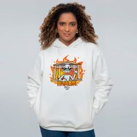 MOLETOM OFF WHITE - AGORA EM CHAMAS
