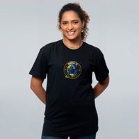 CAMISETA PRETA - DENDELE FC BRASÃO