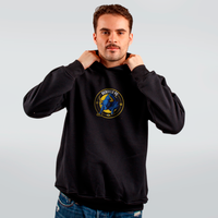 MOLETOM PRETO - DENDELE FC BRASÃO