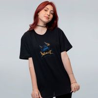 CAMISETA PRETA - DENDELE TOURO