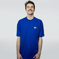 CAMISETA OVERSIZED AZUL ROYAL - DENDELE FC