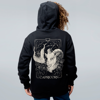 MOLETOM PRETO - CAPRICÓRNIO LOLJA