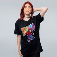 CAMISETA PRETA - ROLLER BRUBS