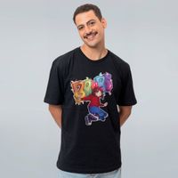 CAMISETA PRETA - ROLLER BRUBS