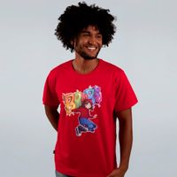 CAMISETA VERMELHA - ROLLER BRUBS