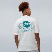 CAMISETA OVERSIZED OFF WHITE - NOITE BRILHANTE