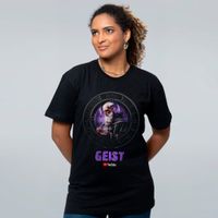CAMISETA PRETA - MANDALA DE SÃO BENTO