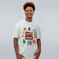 CAMISETA OVERSIZED OFF WHITE - NATAL THAZZB