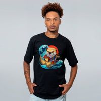 CAMISETA PRETA - OTTERMARU