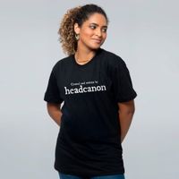 CAMISETA PRETA -  HEADCANON