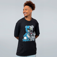 CAMISETA OVERSIZED PRETA - BLUEBOT