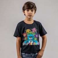 CAMISETA PRETA - BOTFRIENDS