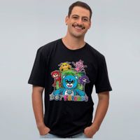 CAMISETA PRETA - BOTFRIENDS