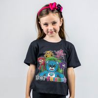 CAMISETA PRETA - BOTFRIENDS