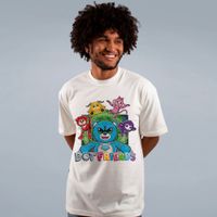CAMISETA OVERSIZED OFF WHITE - BOTFRIENDS