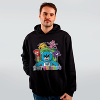 MOLETOM PRETO - BOTFRIENDS