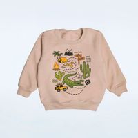 MOLETOM BÁSICO INFANTIL CANELA - DESERT