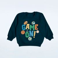 MOLETOM BÁSICO INFANTIL VERDE - GAME ON