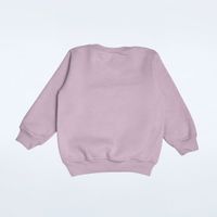 MOLETOM BÁSICO INFANTIL ROSA - HAPPY VIBES