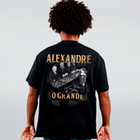 CAMISETA OVERSIZED PRETA - ALEXANDRE