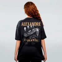CAMISETA OVERSIZED PRETA - ALEXANDRE