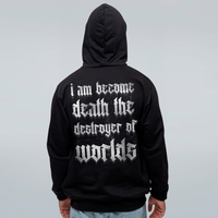MOLETOM PRETO - DESTROYER OF WORLDS