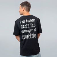 CAMISETA PRETA - DESTROYER OF WORLDS