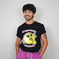 CAMISETA PRETA - GOIABA