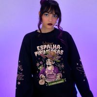 MANGA LONGA PRETA - FLOREANTE