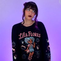 MANGA LONGA PRETA - LILA FLORES