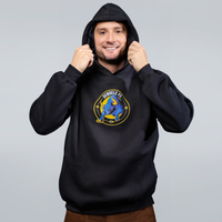MOLETOM PRETO - DENDELE FC BRASÃO