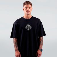 CAMISETA OVERSIZED PRETA - O PORTAL