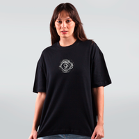 CAMISETA OVERSIZED PRETA - O PORTAL