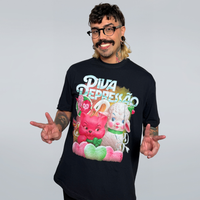 CAMISETA OVERSIZED PRETA - KITSCH