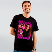 CAMISETA PRETA - WALQUÍRIA CRAZY