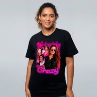 CAMISETA PRETA - WALQUÍRIA CRAZY