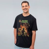 CAMISETA PRETA - HERÓI CLÁSSICO