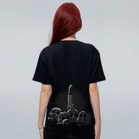CAMISETA PRETA - SANGUE NAS MÃOS