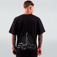 CAMISETA PRETA - SANGUE NAS MÃOS