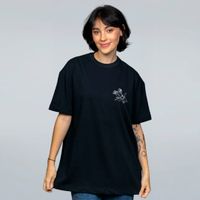 CAMISETA OVERSIZED PRETA - 13 LENTES DE UM FINAL FELIZ