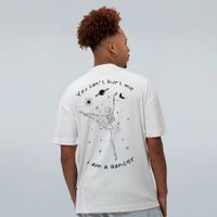CAMISETA OVERSIZED OFF WHITE - CAVEIRA ESTRELADA