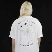 CAMISETA OVERSIZED OFF WHITE - CAVEIRA ESTRELADA