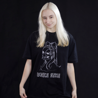 CAMISETA OVERSIZED PRETA - BONECA RUSSA