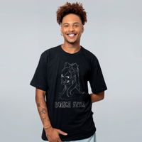 CAMISETA PRETA - BONECA RUSSA