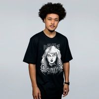 CAMISETA PRETA - WHO'S AFRAID