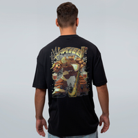 CAMISETA OVERSIZED PRETA - FEH ARIES