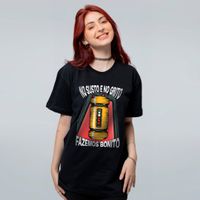 CAMISETA PRETA - FAZEMOS BONITO