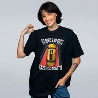 CAMISETA OVERSIZED PRETA - FAZEMOS BONITO