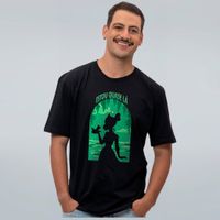 CAMISETA PRETA - QUASE LA