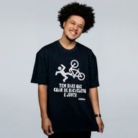 CAMISETA OVERSIZED PRETA - BIKE